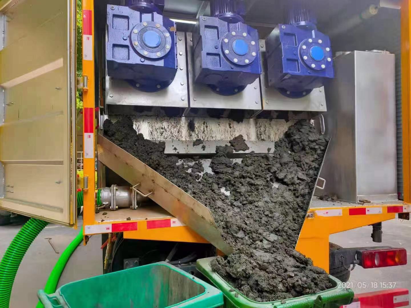 饶阳化粪池清掏城市维护站-泥浆净化干湿分离处理